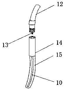 Nozzle cleaning device of two-dimensional code coding device