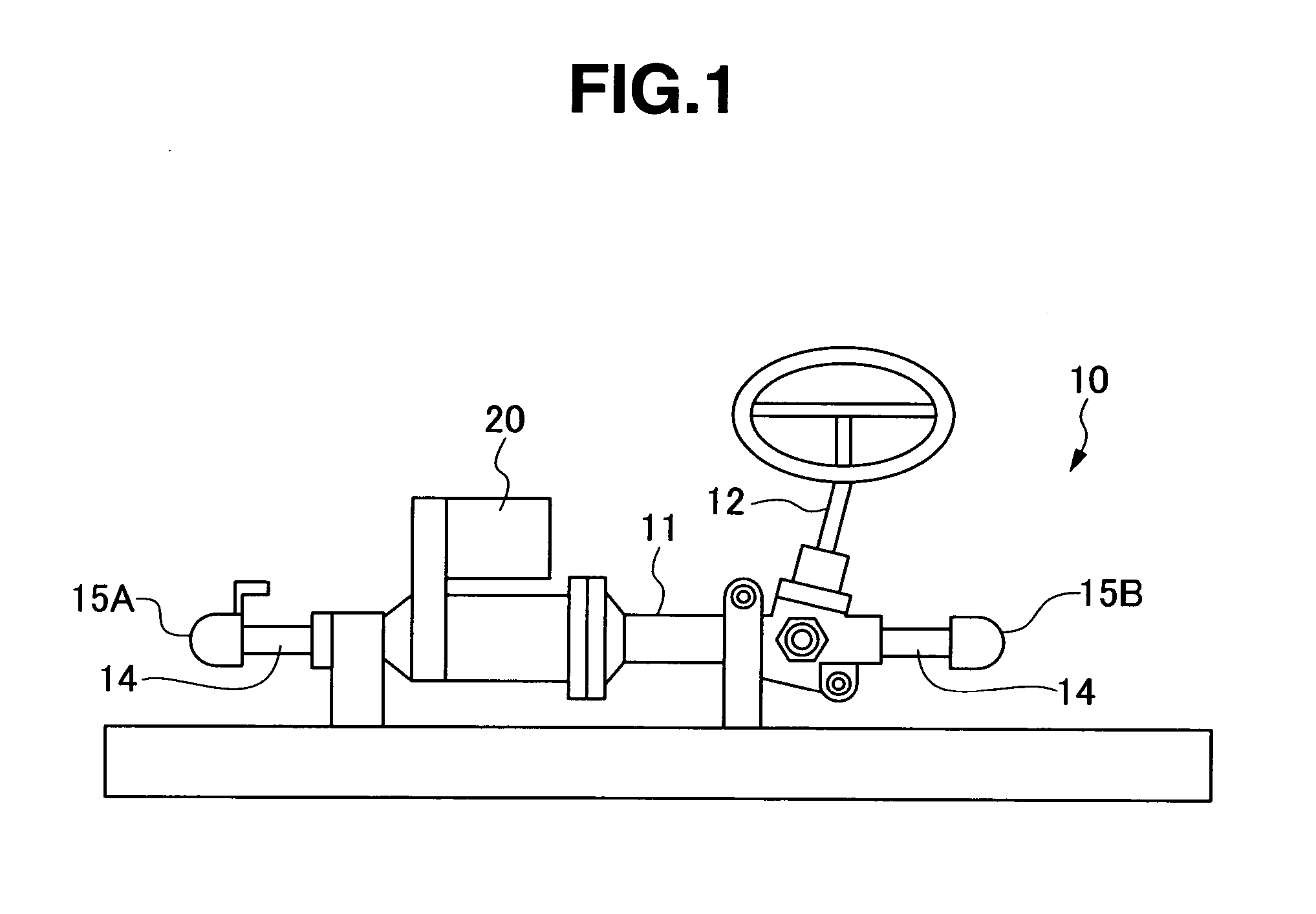 Motor-driven power steering apparatus