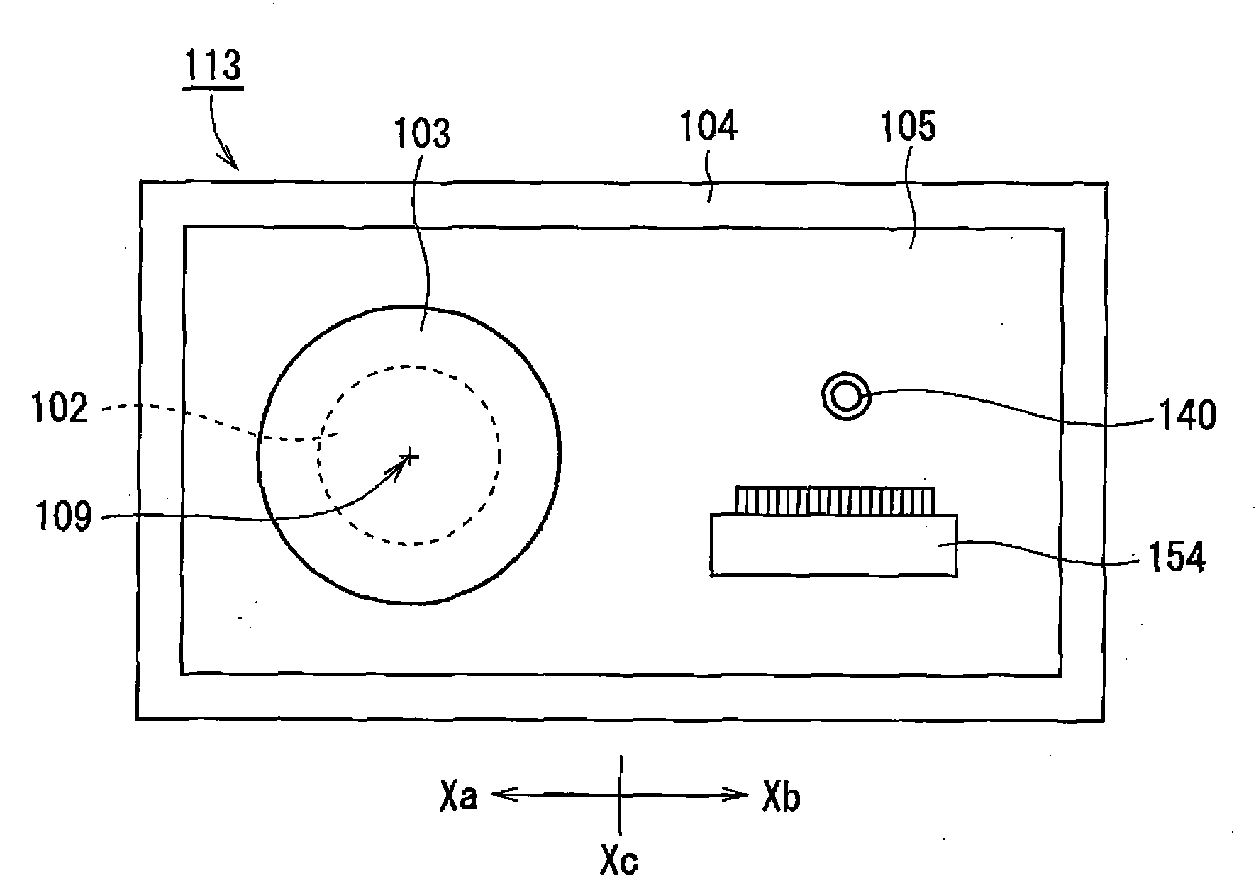 Motor and disk driving device