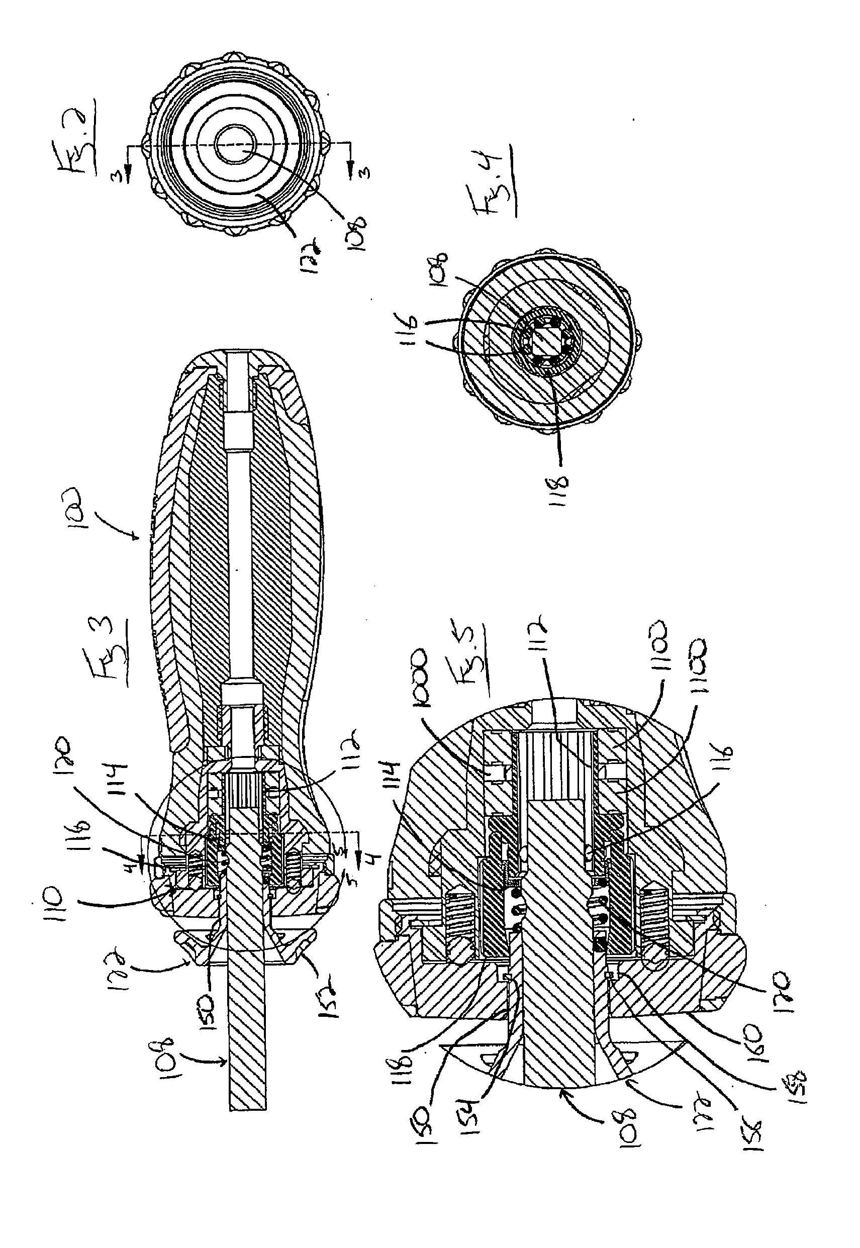 Shaft Securing Mechanism for a Tool