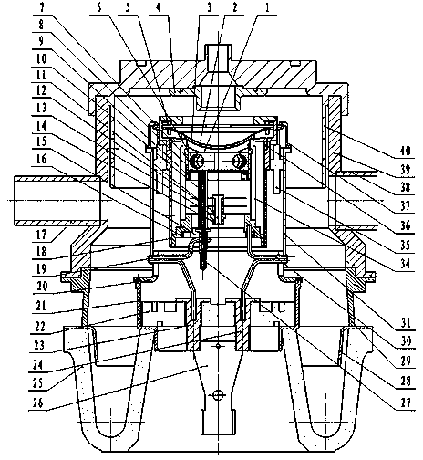 High-assembly-accuracy grid-control electronic gun