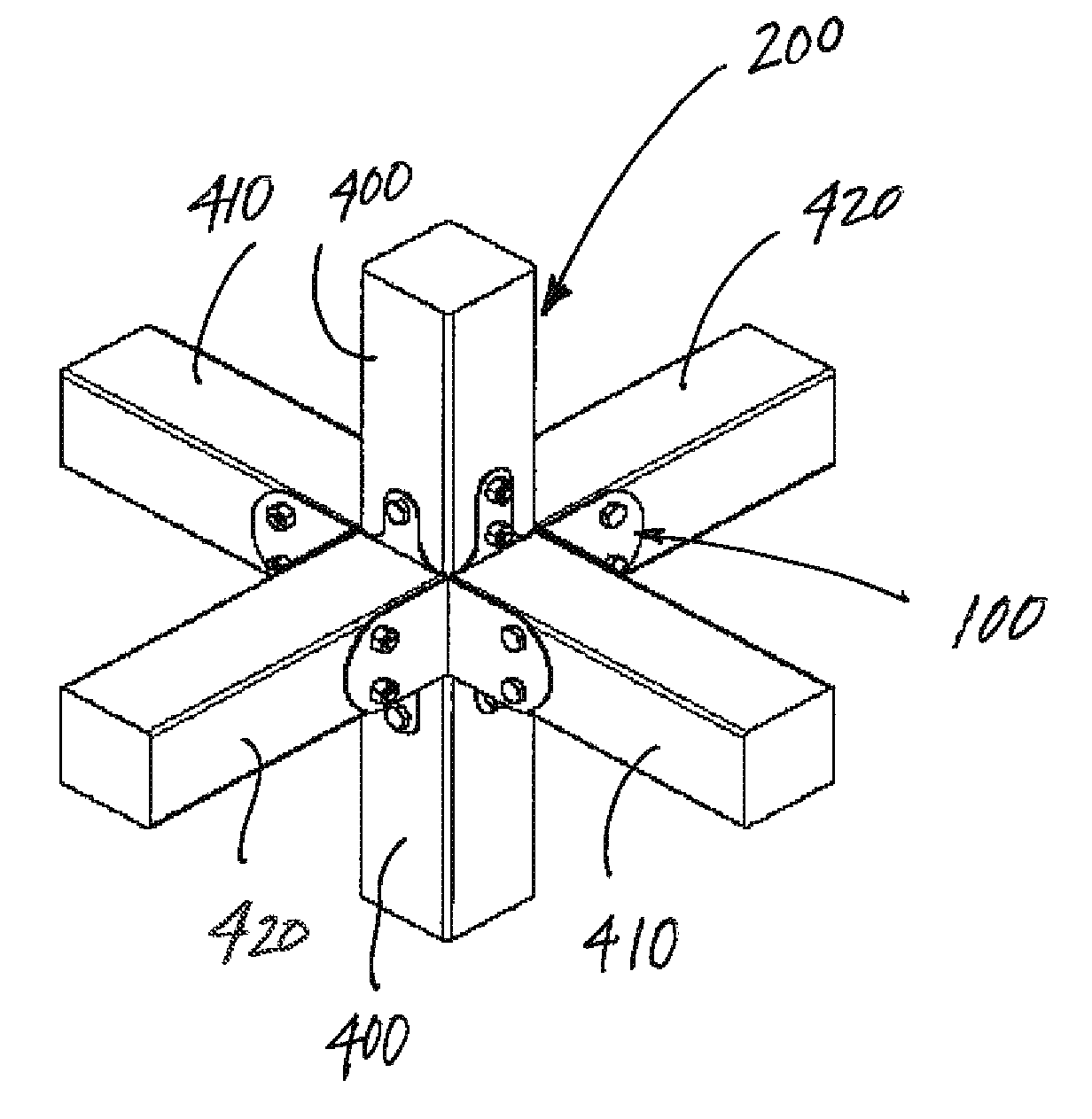 Universal construction bracket method and apparatus