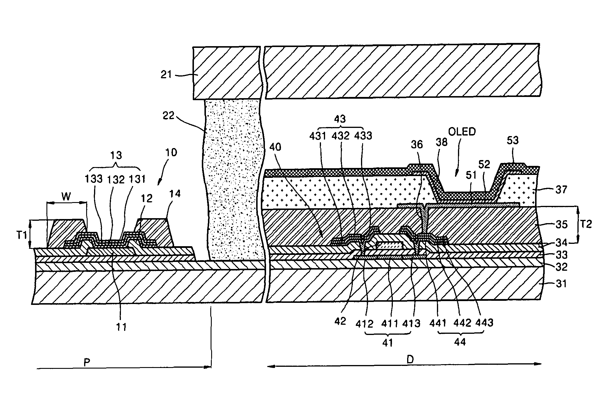 Flat panel display device