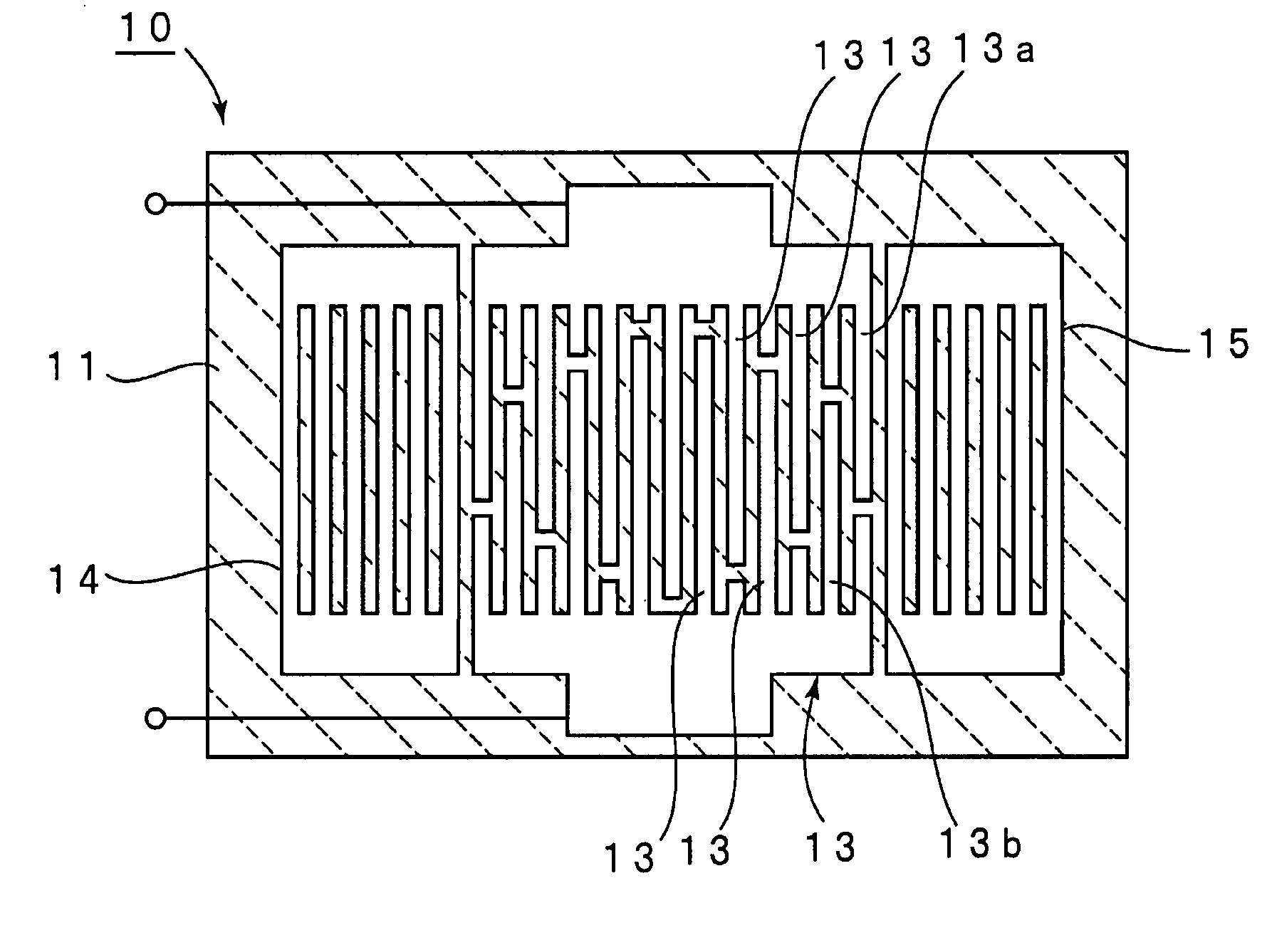 Boundary acoustic wave device