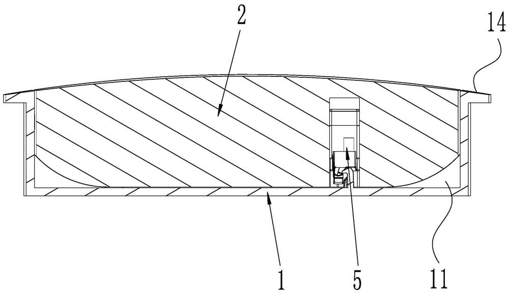 Integrated vehicle lamp with fixed lighting and movable lighting functions