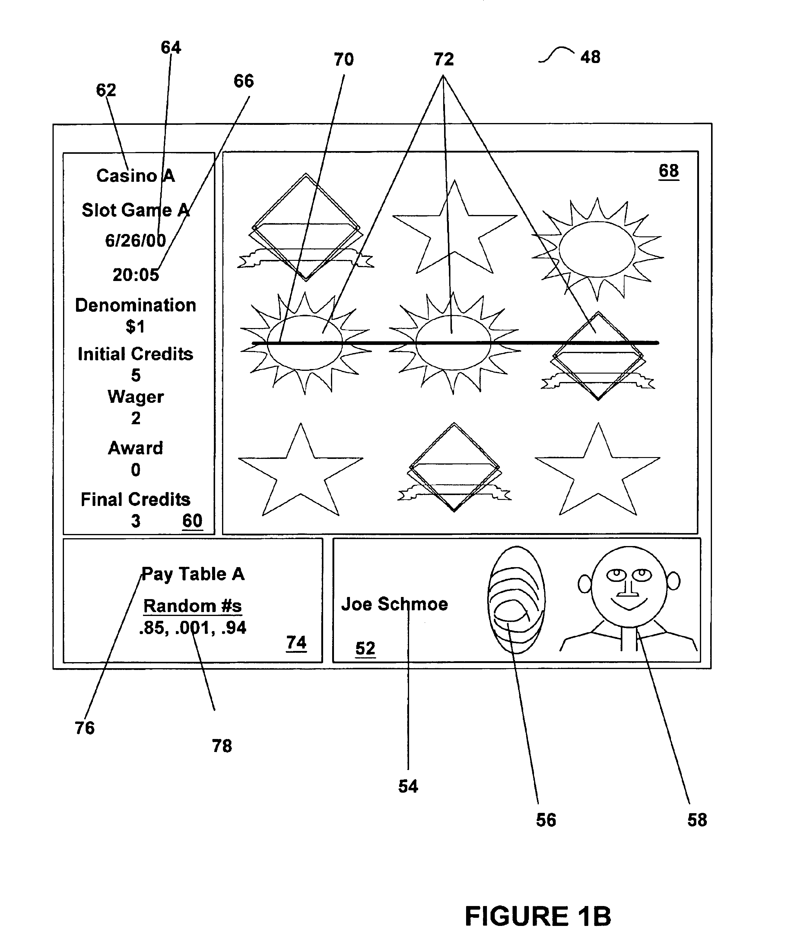 Frame buffer capture of actual game play