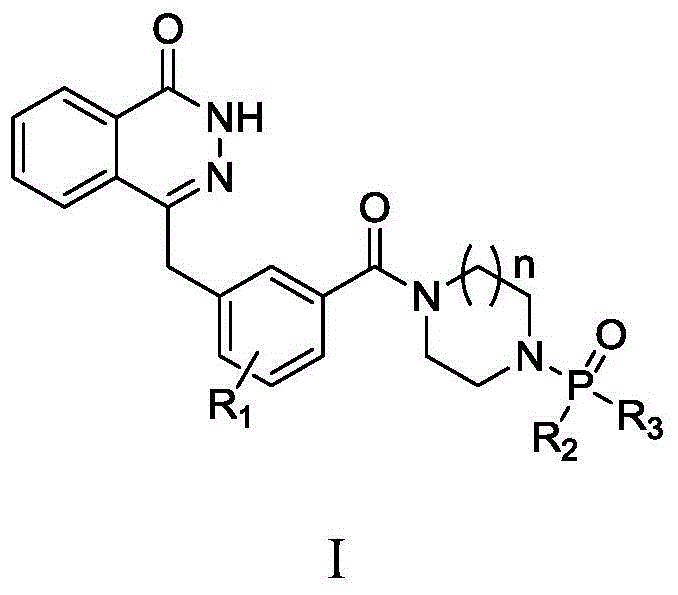 Poly(ADP-ribose) polymerase inhibitor as well as preparation method and application thereof