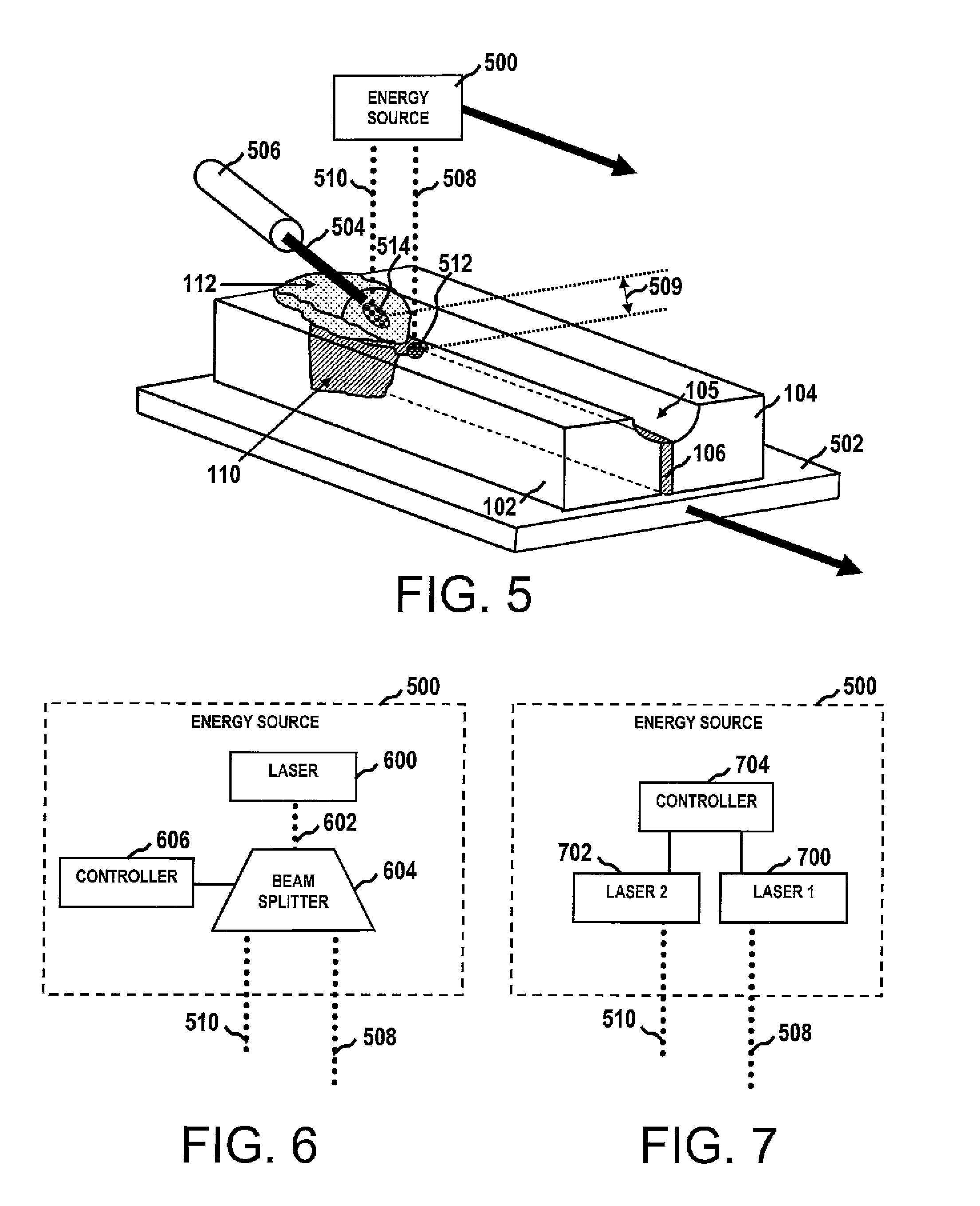 System and method of dual laser beam welding of first and second filler metals