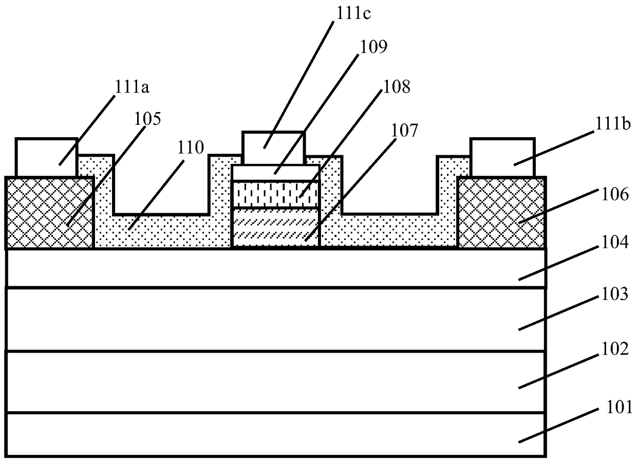 A transistor based on an enhanced gate structure and its preparation method