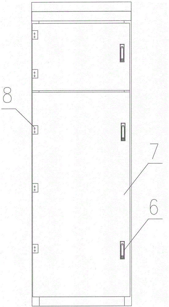 Small-sized vacuum ring main unit