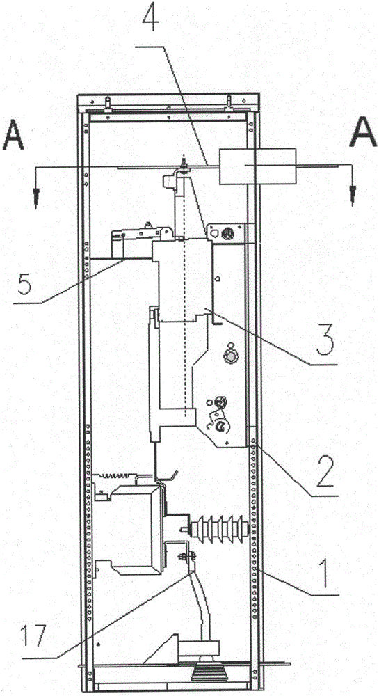 Small-sized vacuum ring main unit