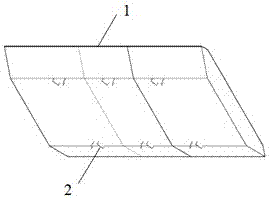 Wind-induced vibration flow control method of long-span bridges based on vortex generator