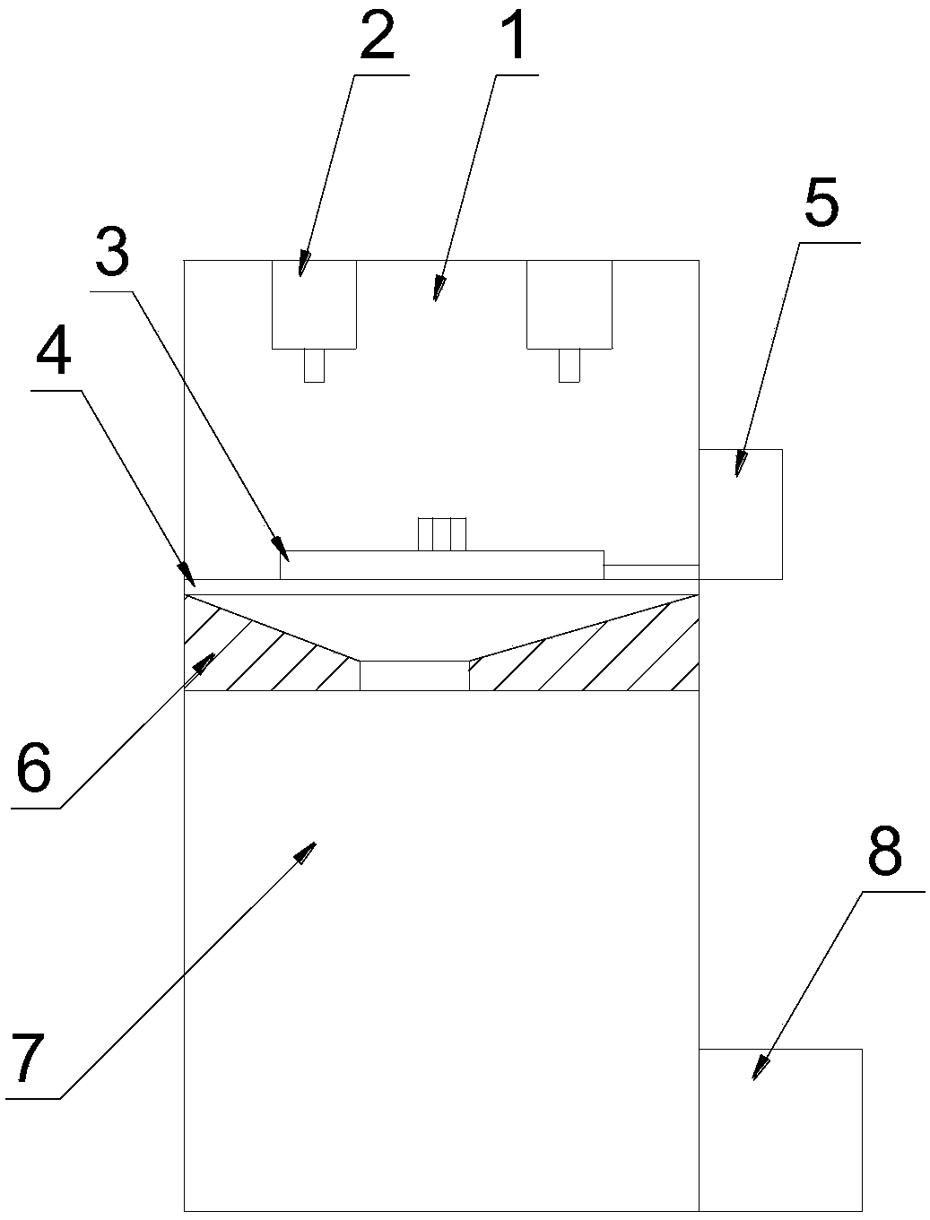 Shot blasting machining equipment for clutch connecting disc