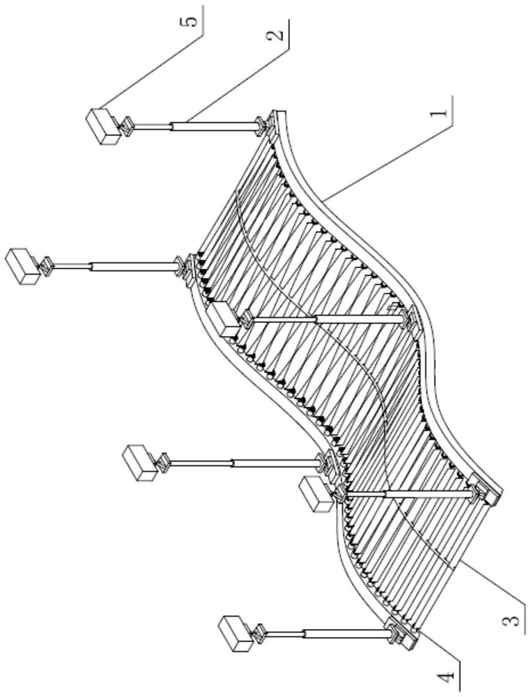 Adjustable gymnasium lighting skylight sun-shading device