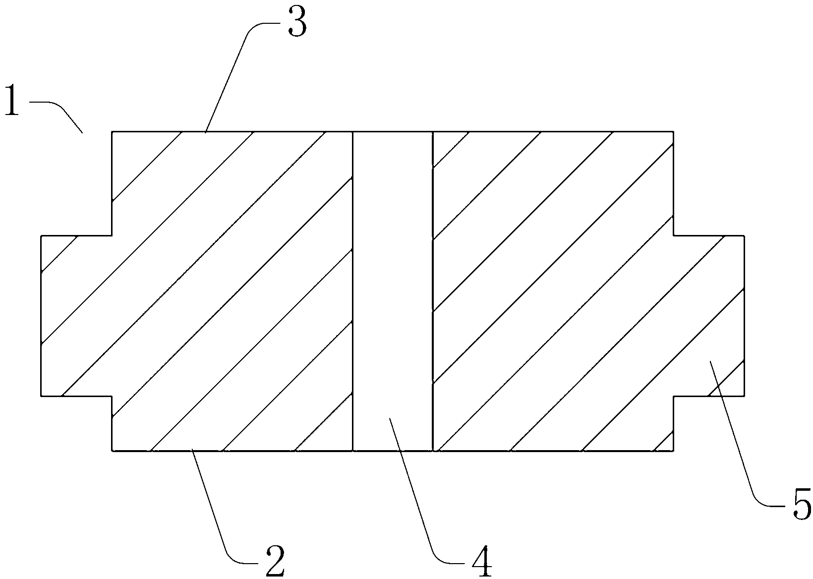 Suspension device with members on side surfaces