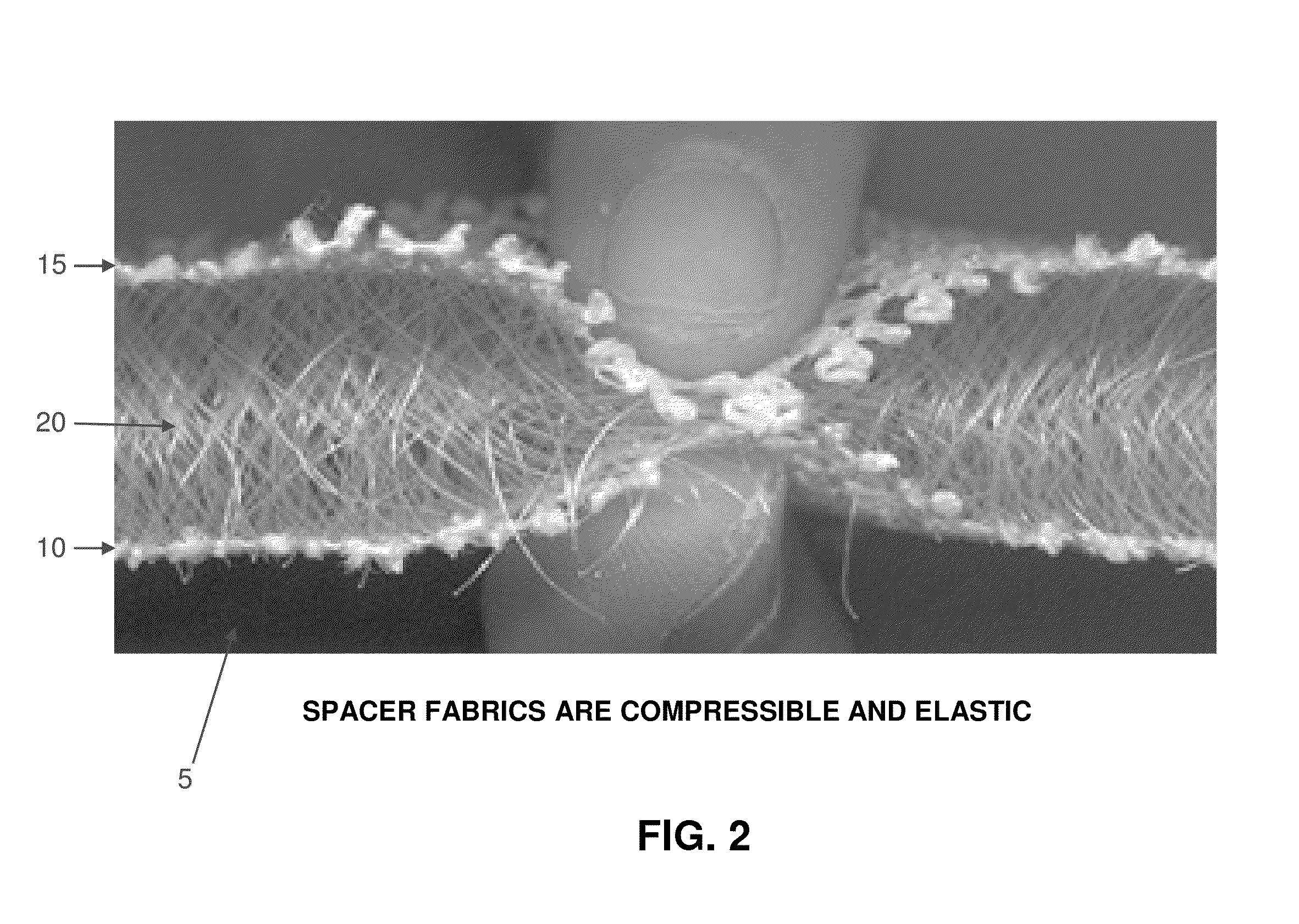 Protective padding utilizing superelastic three-dimensional spacer fabric comprising shape memory materials (SMM)