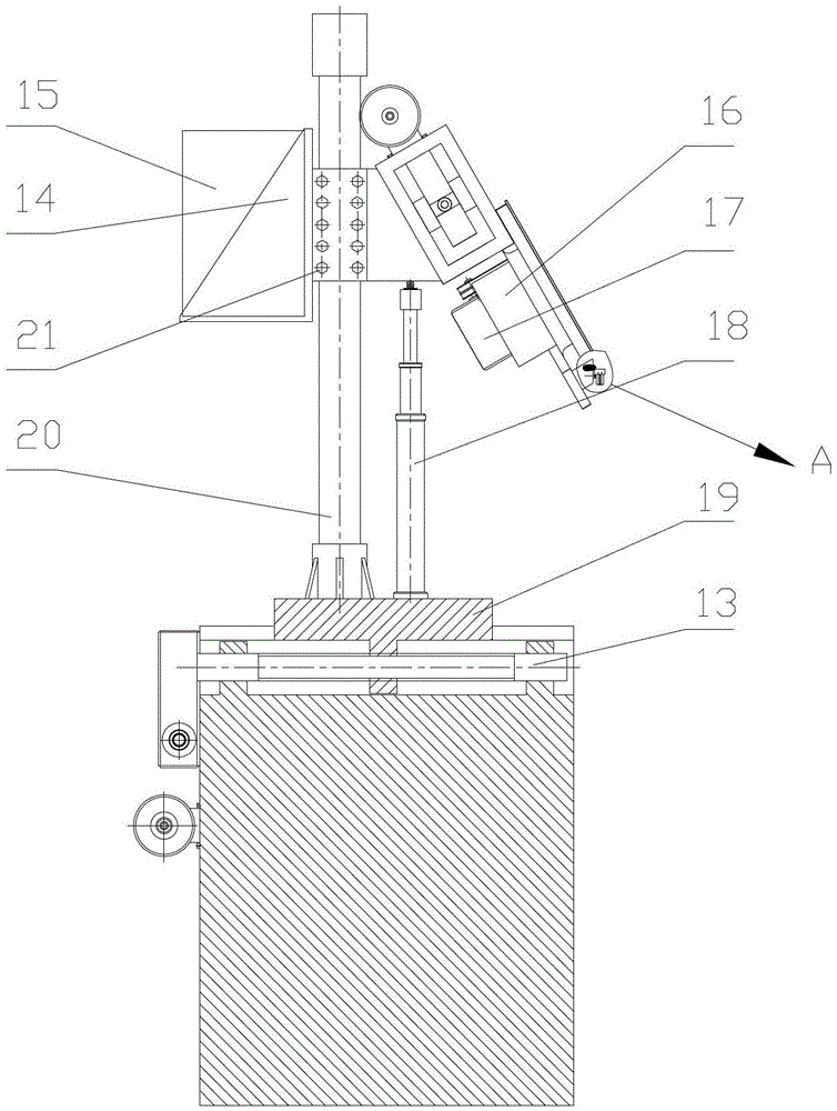 Special sawing machine for large members