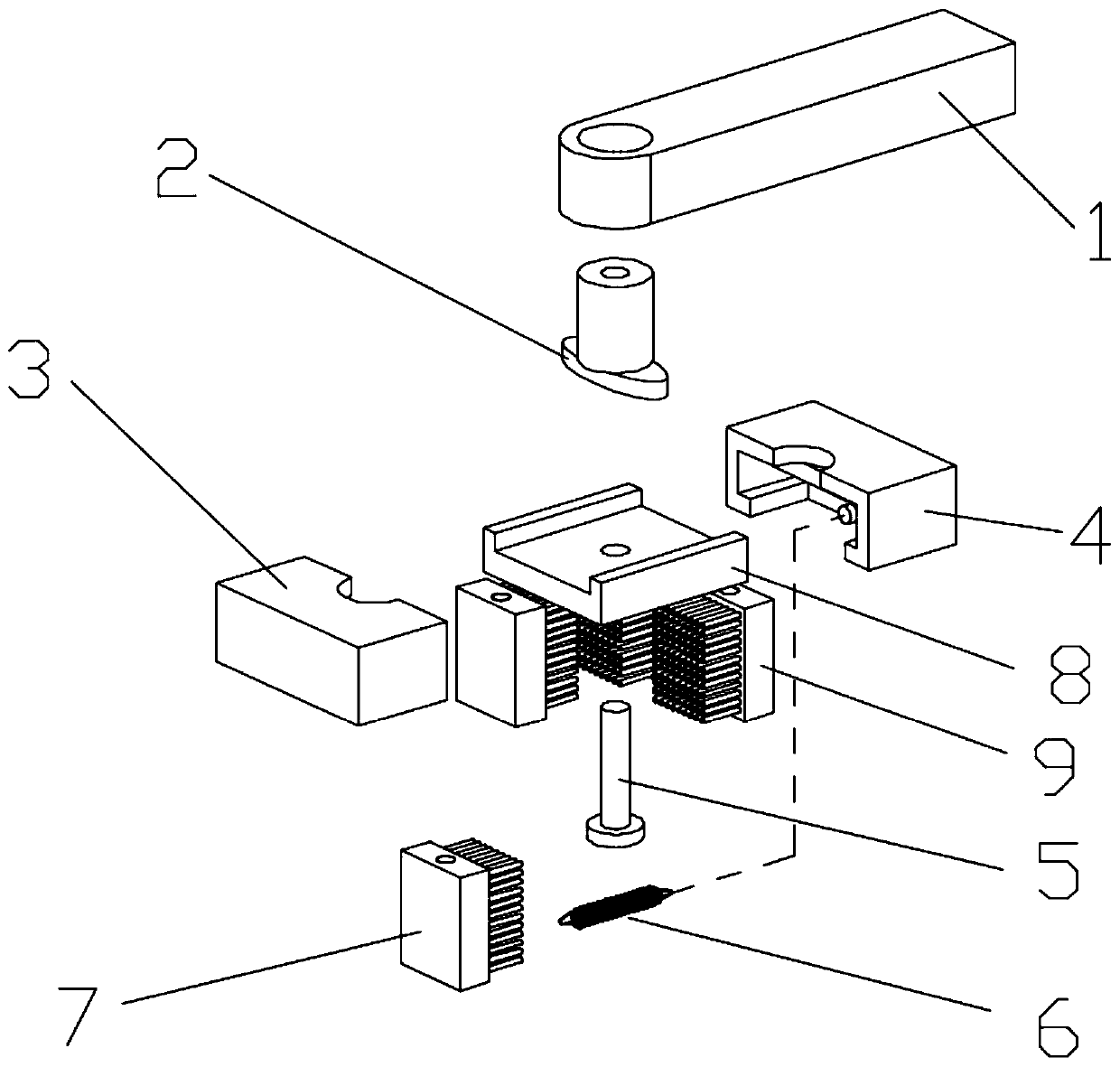 Surrounding type self-adaptive electric toothbrush