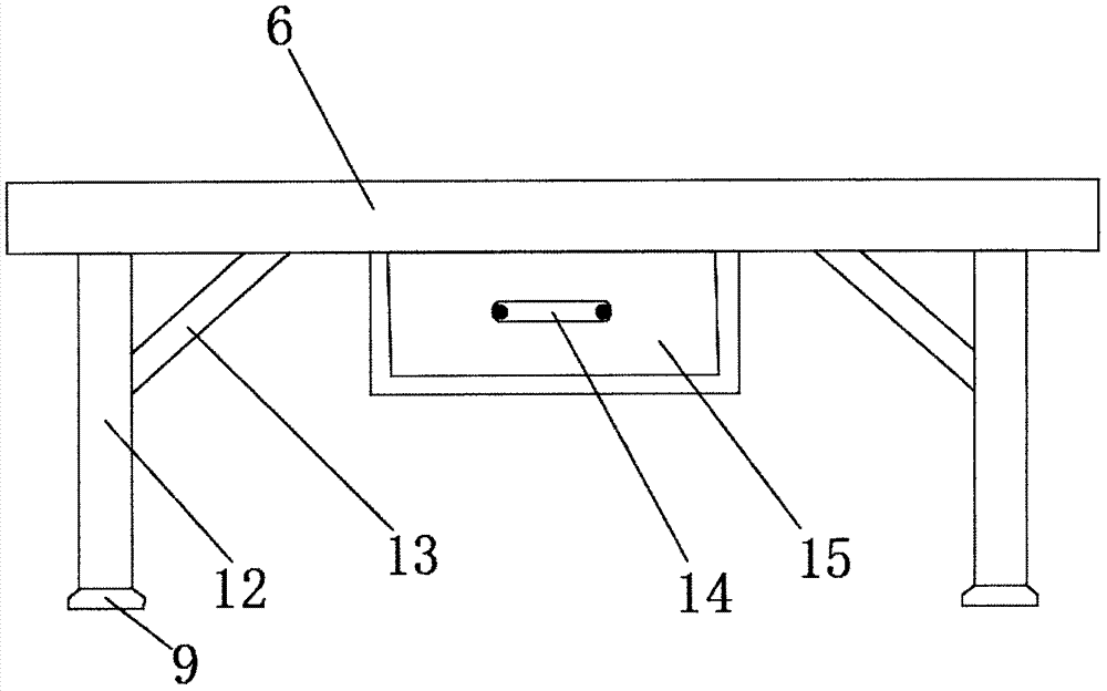 Bed for forcing control over psychotic patients