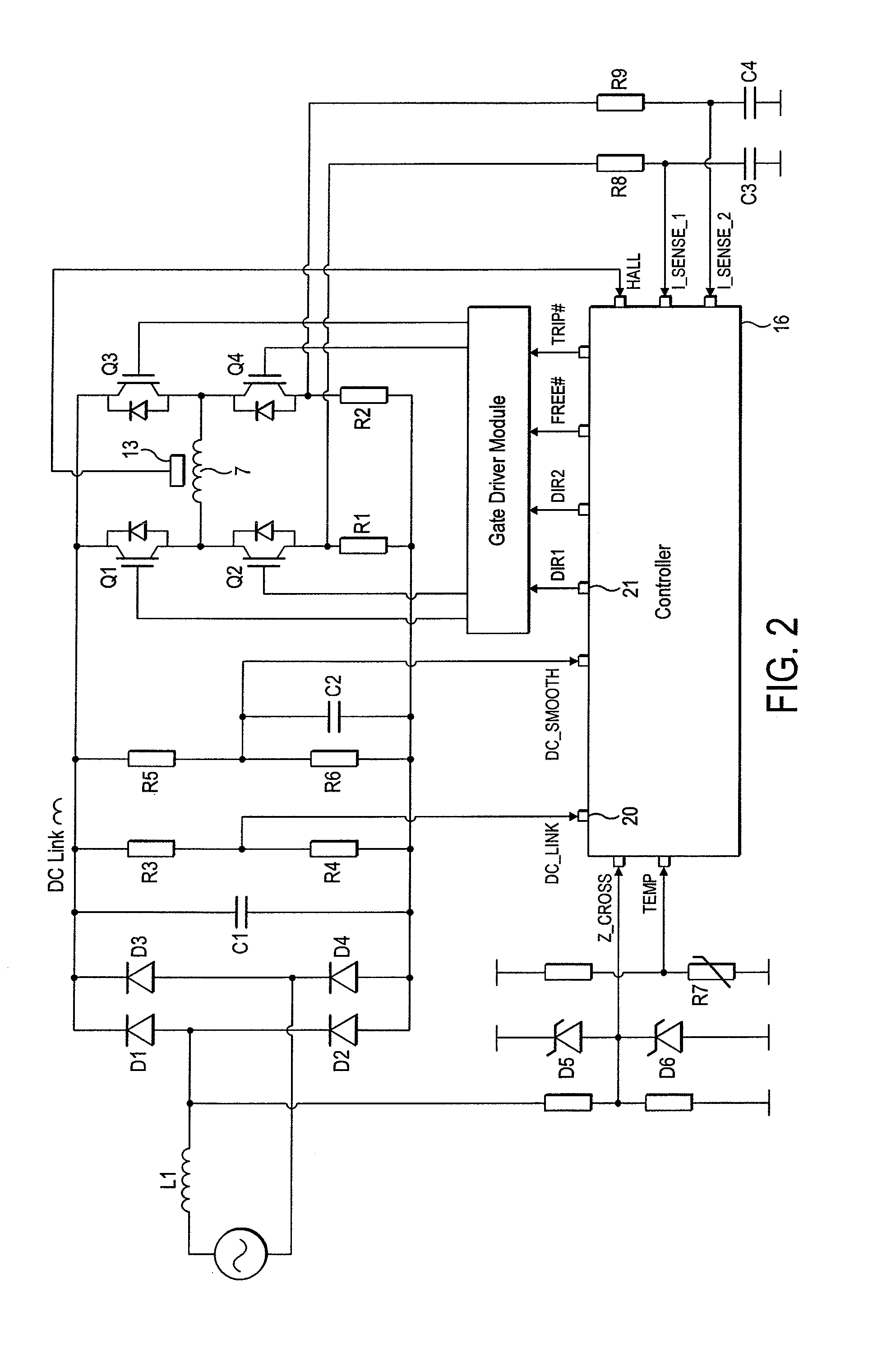 Control of a brushless motor