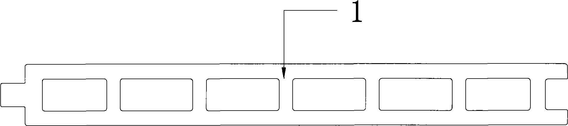 Mounting structure for dry-hanging keel of cement fiberboard external wall system