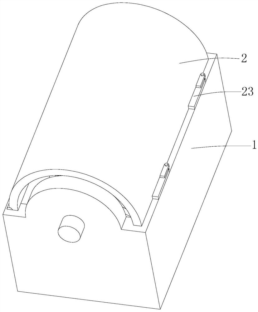 Shell cleaning device for smart lock production