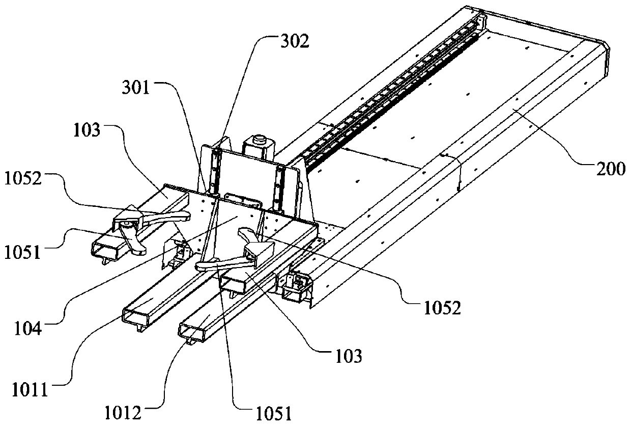 Transfer system and method for radioactive waste bin