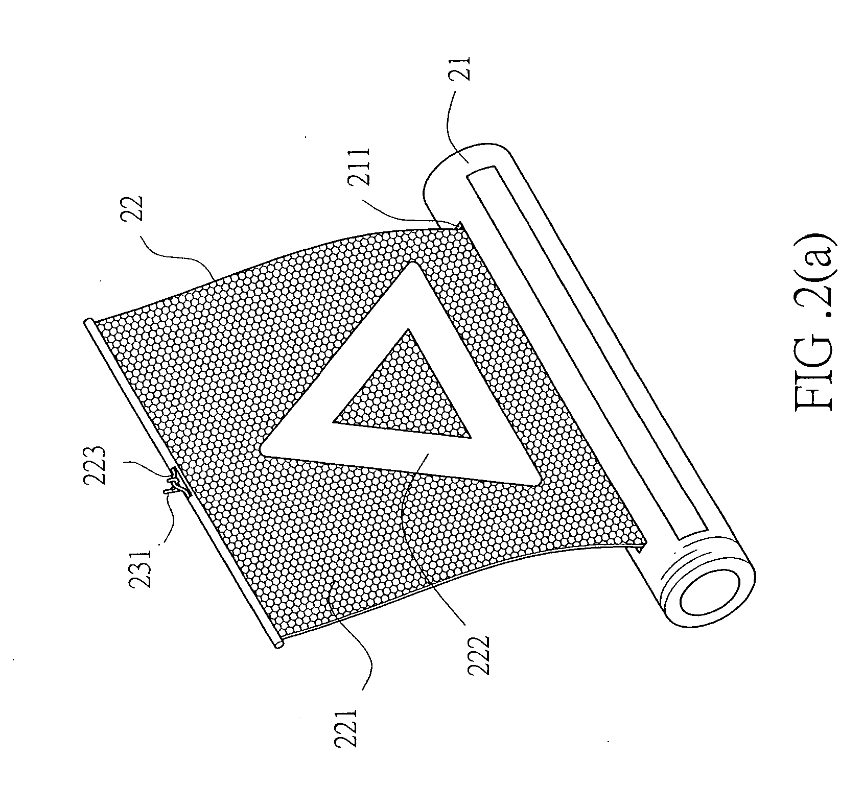 Reelable sign device