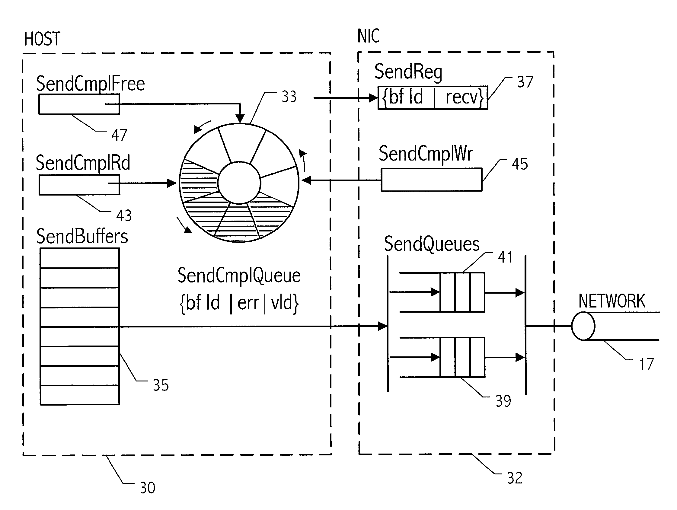 Prefetching techniques for network interfaces