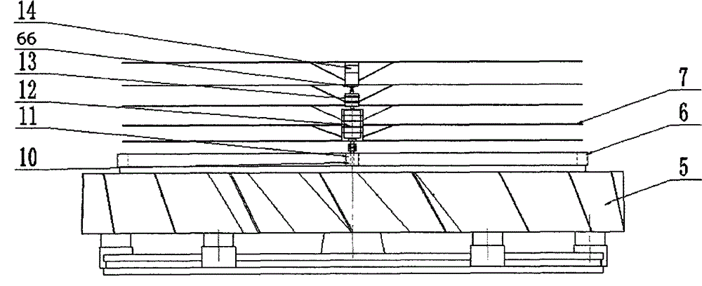 Electricity generating tower turbine turbofan revolving structure