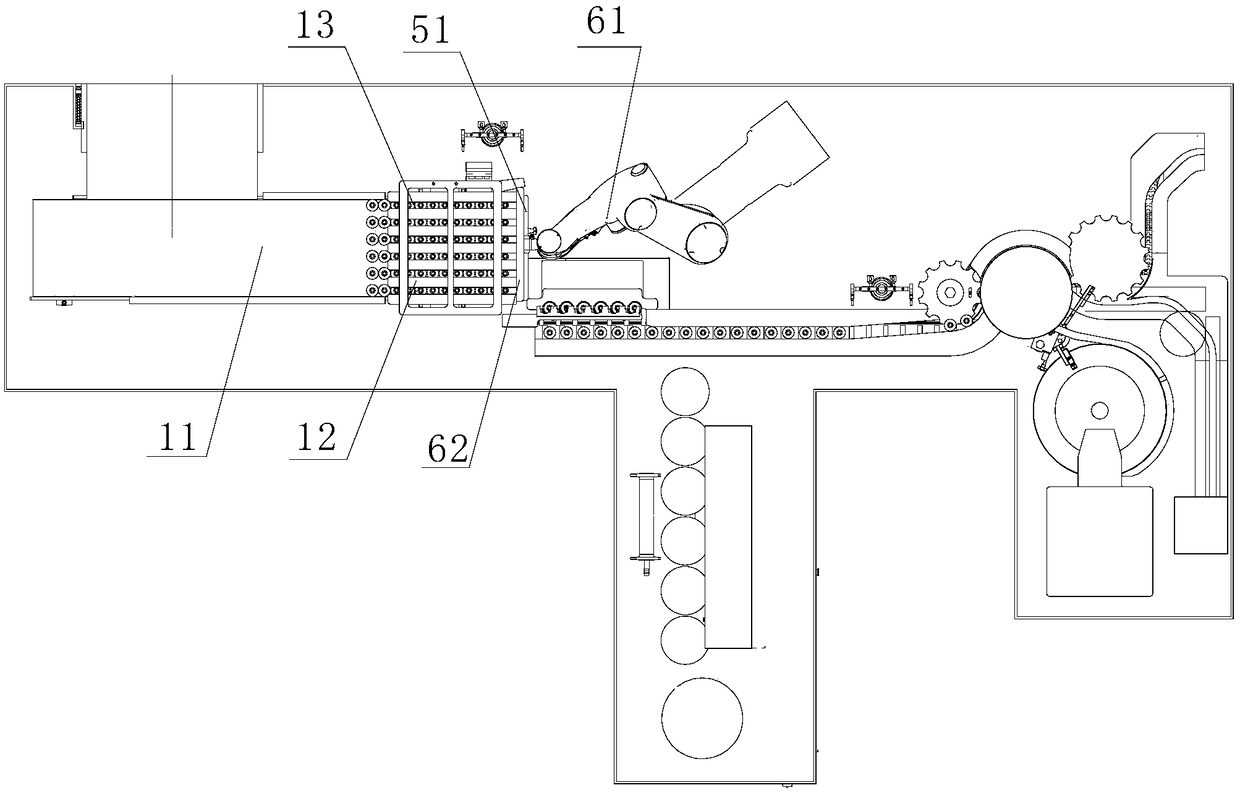 Bottle body transferring device and method