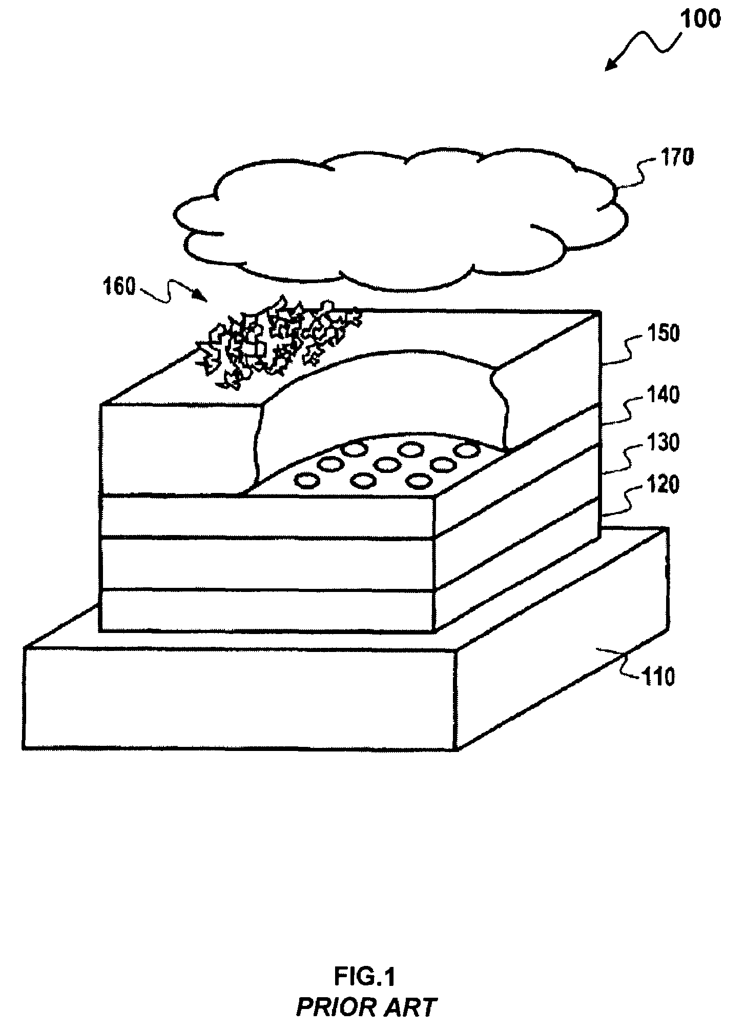 Structure for capacitive balancing of integrated relative humidity sensor