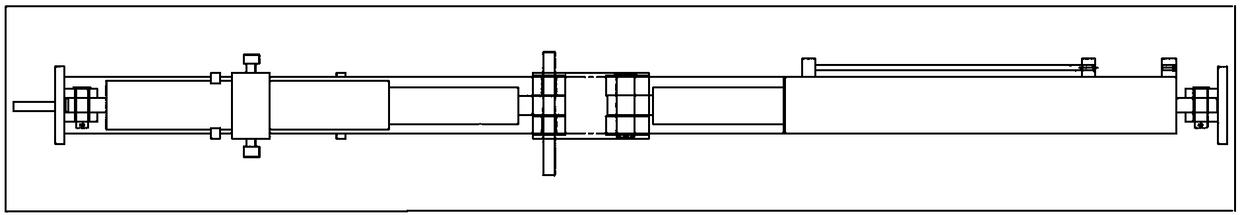 Oil cylinder removal device