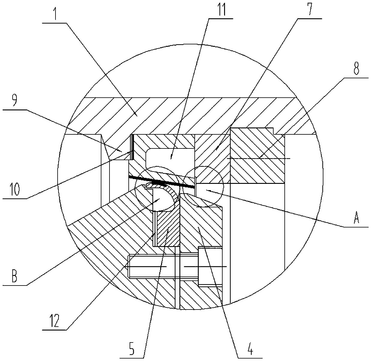 Double-elasticity high-temperature-resistant high-pressure-resistant bidirectional sealing double-eccentric hard sealing butterfly valve