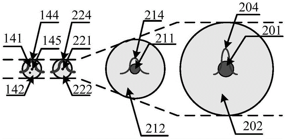 Fusion tapered optical fiber power beam combiner and manufacturing method thereof