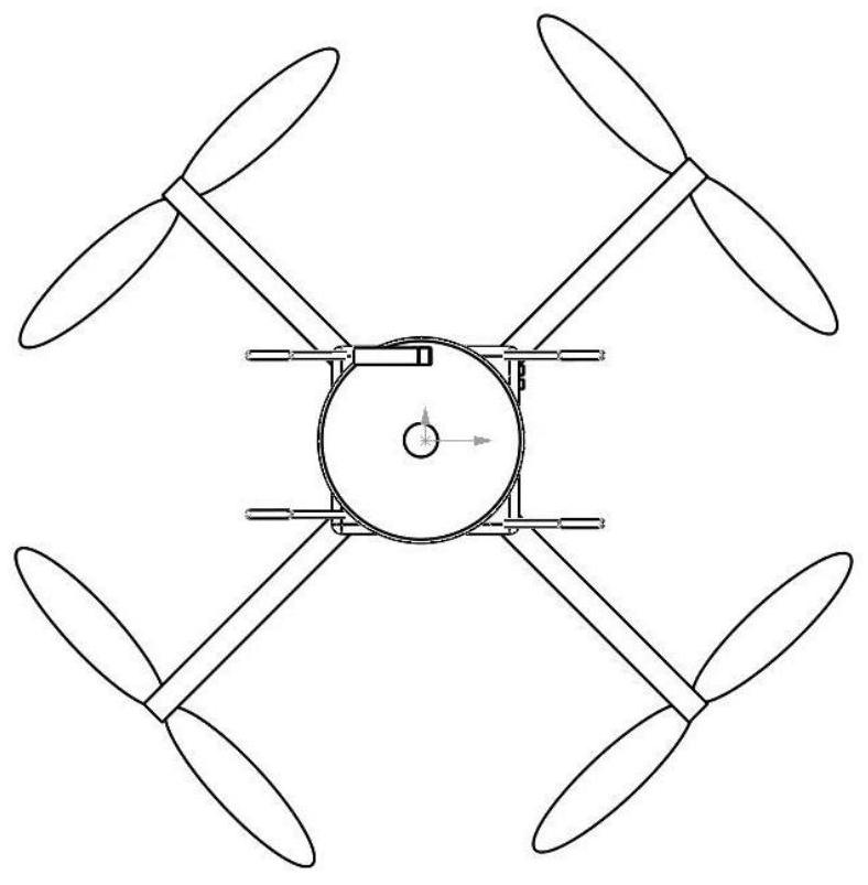 Unmanned aerial vehicle rescue system capable of throwing materials based on infrared and light sensation recognition