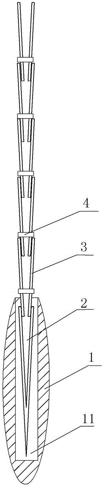 Stick for sugar-coated haws