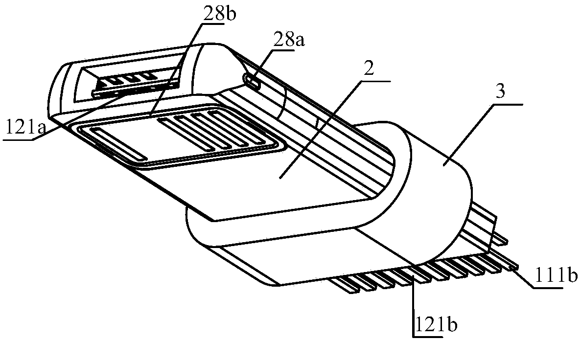 Double-sided dual-use positive and negative plug connector