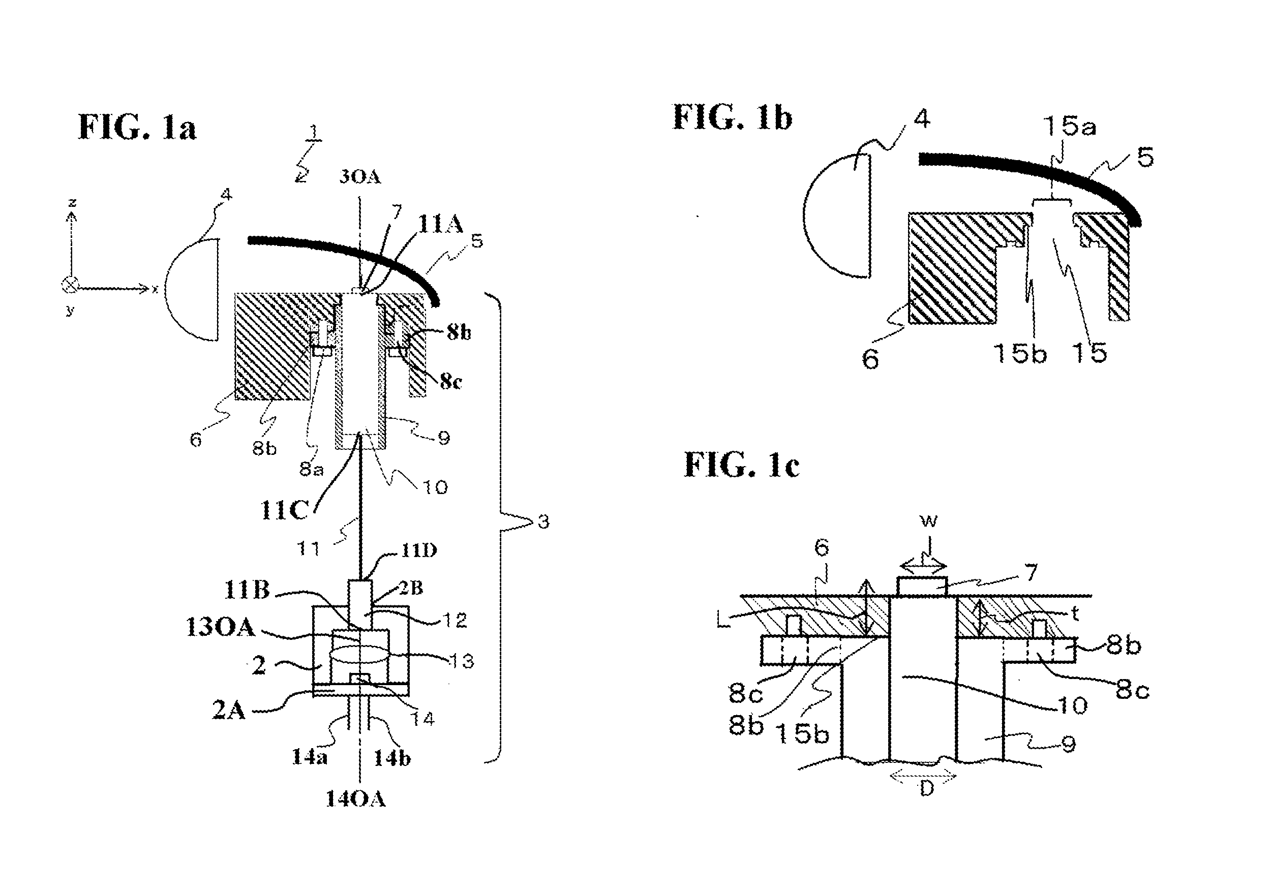 Semiconductor light-emitting apparatus and vehicle headlight