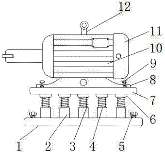 Damping motor