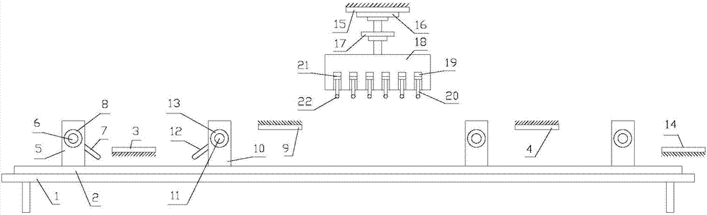 Machining device capable of achieving continuous production