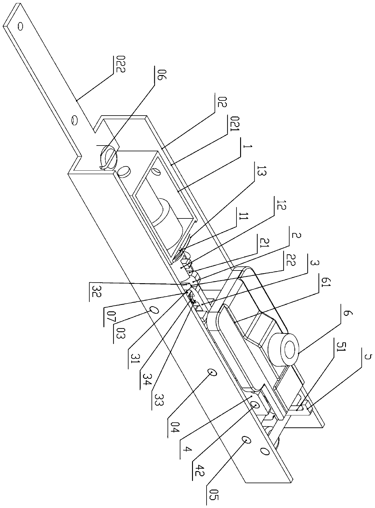 door closing device