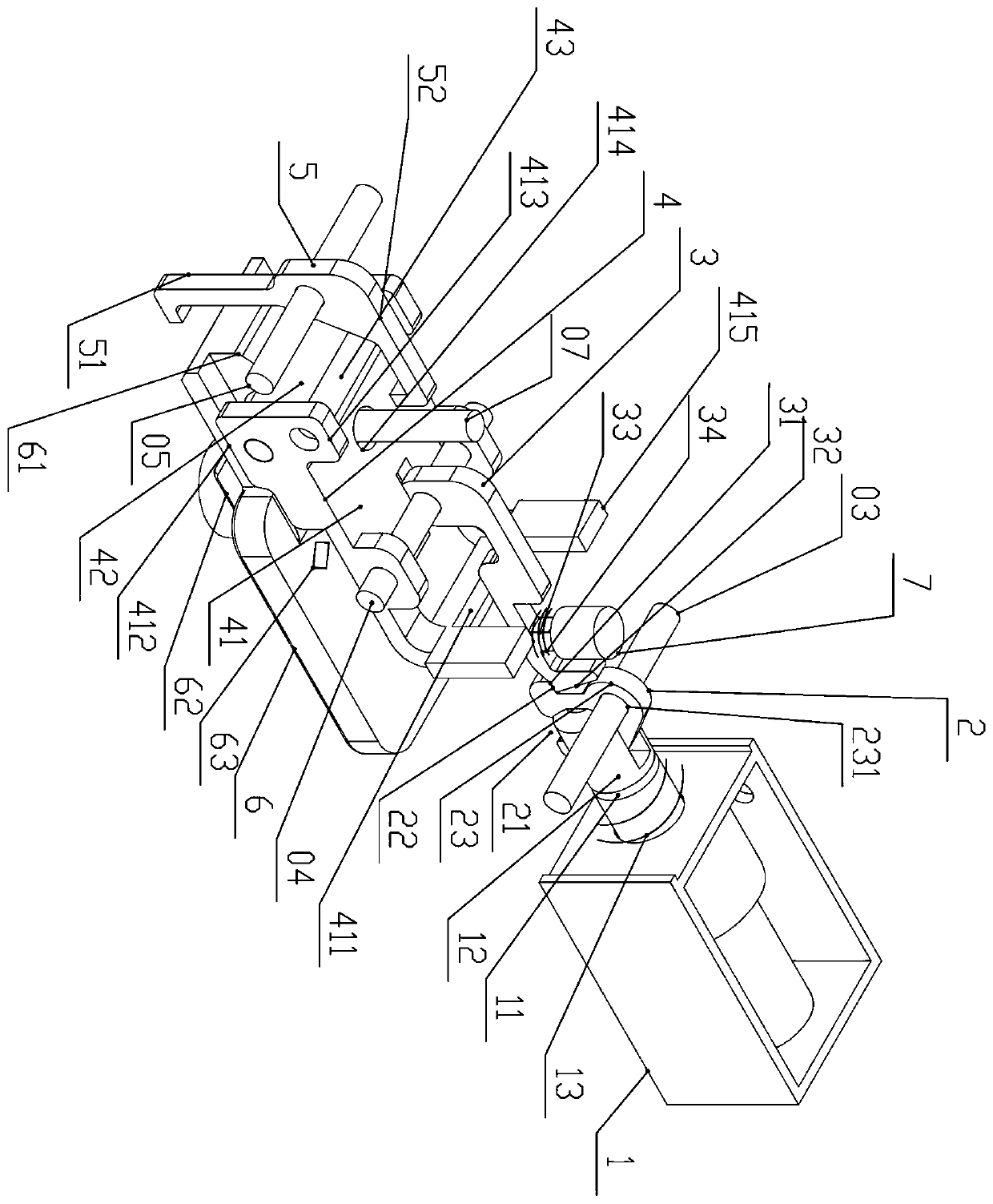 door closing device