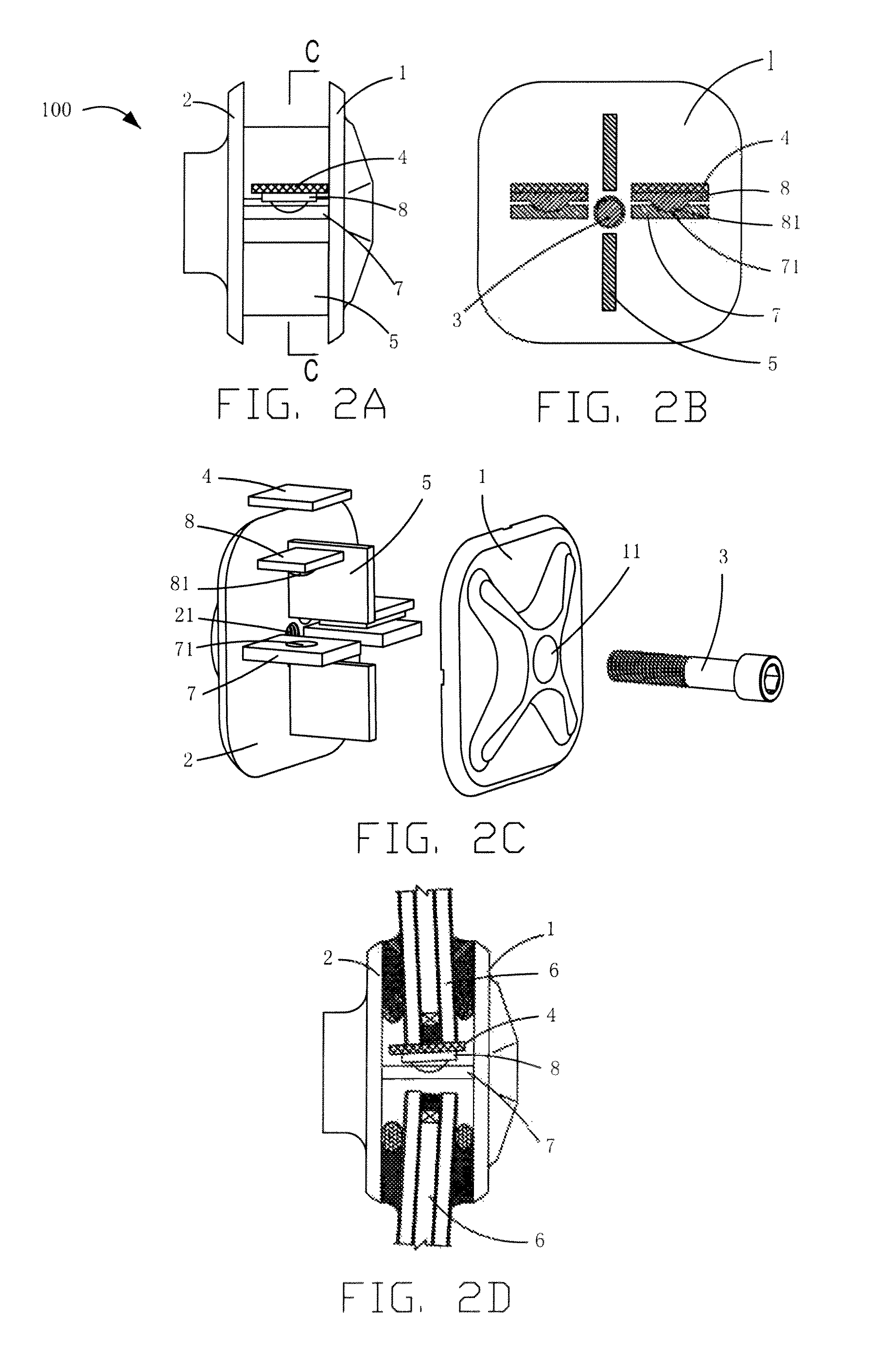 Fastening device for curtain wall units