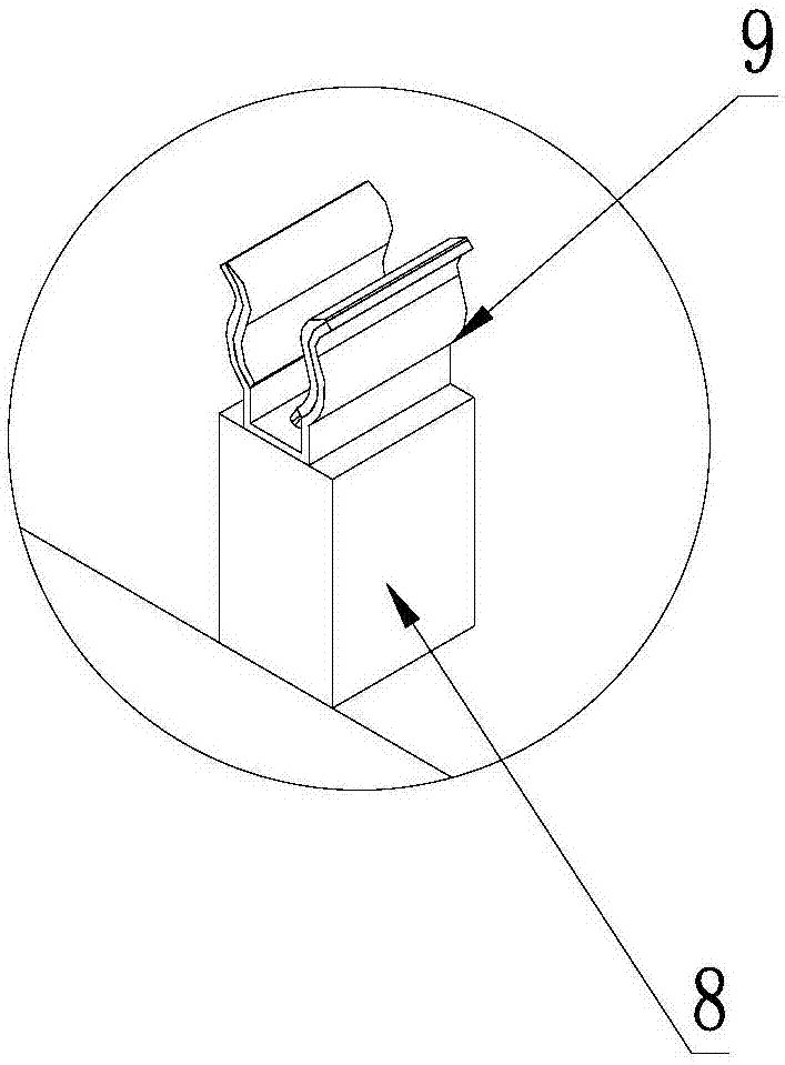 Device for calibrating temperature field of verification furnace automatically using standard thermocouples