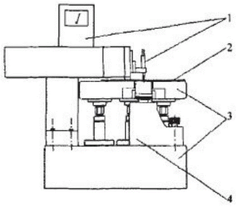 Standard silicon wafer thickness measuring device