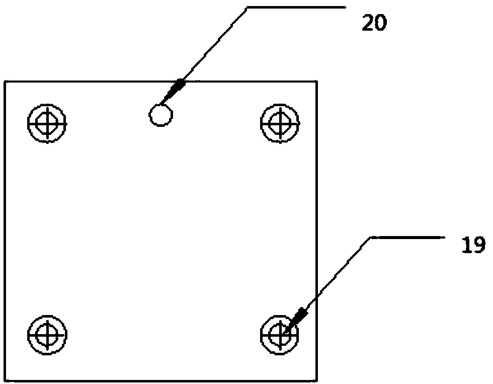 Cantilever welding machine of fillet weld in narrow space