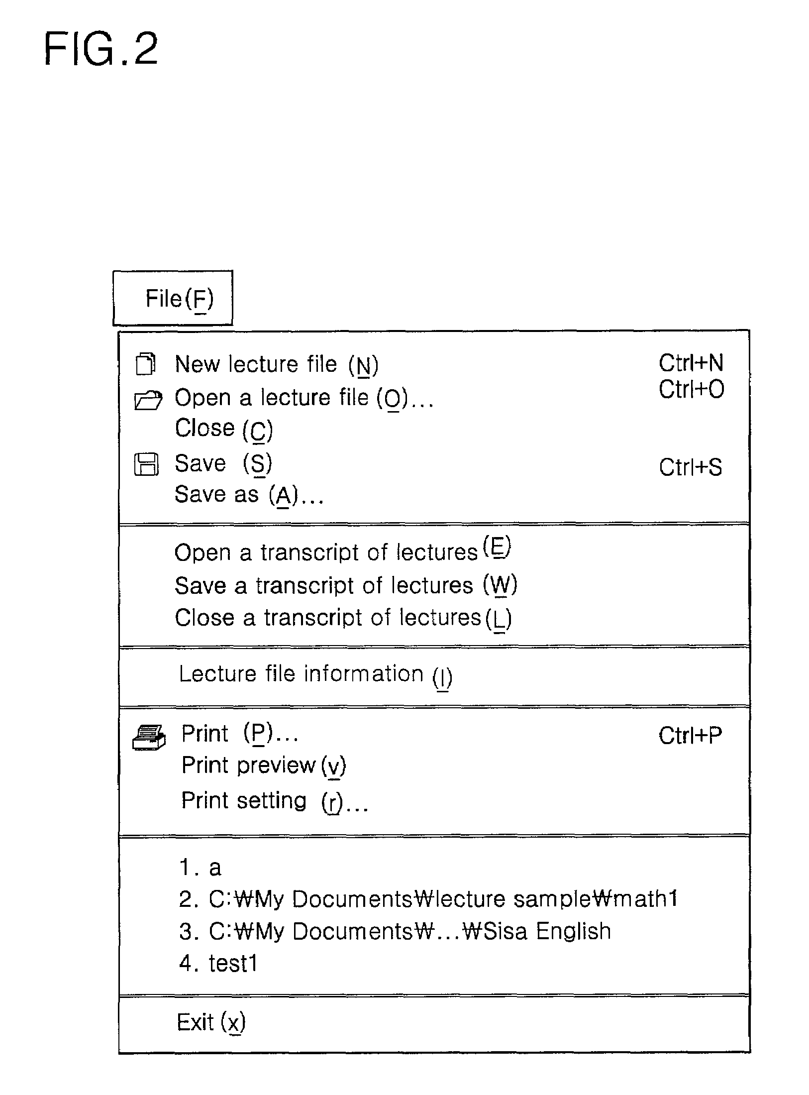 Computer-Based lecture recording and reproducing method