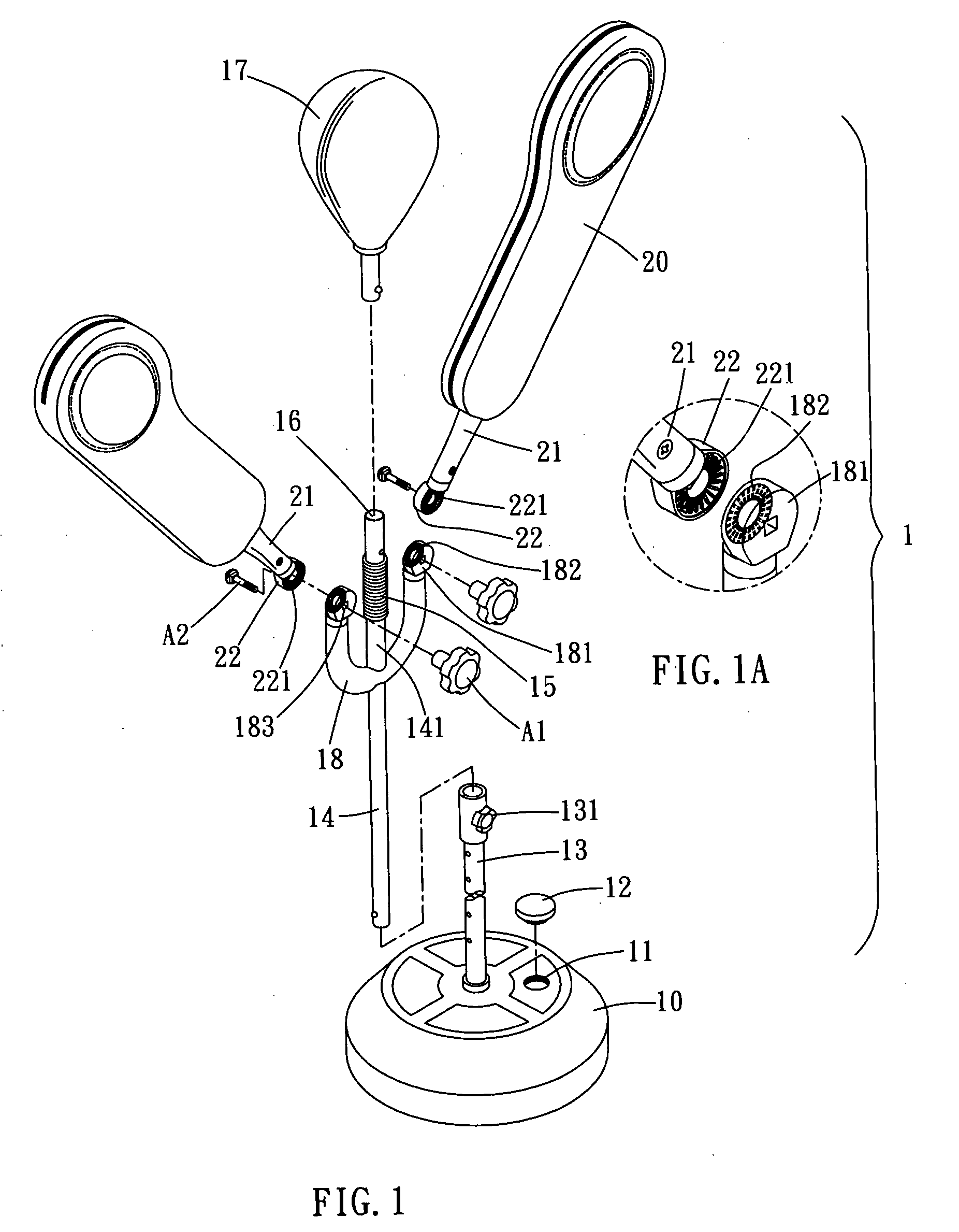 Beating training machine