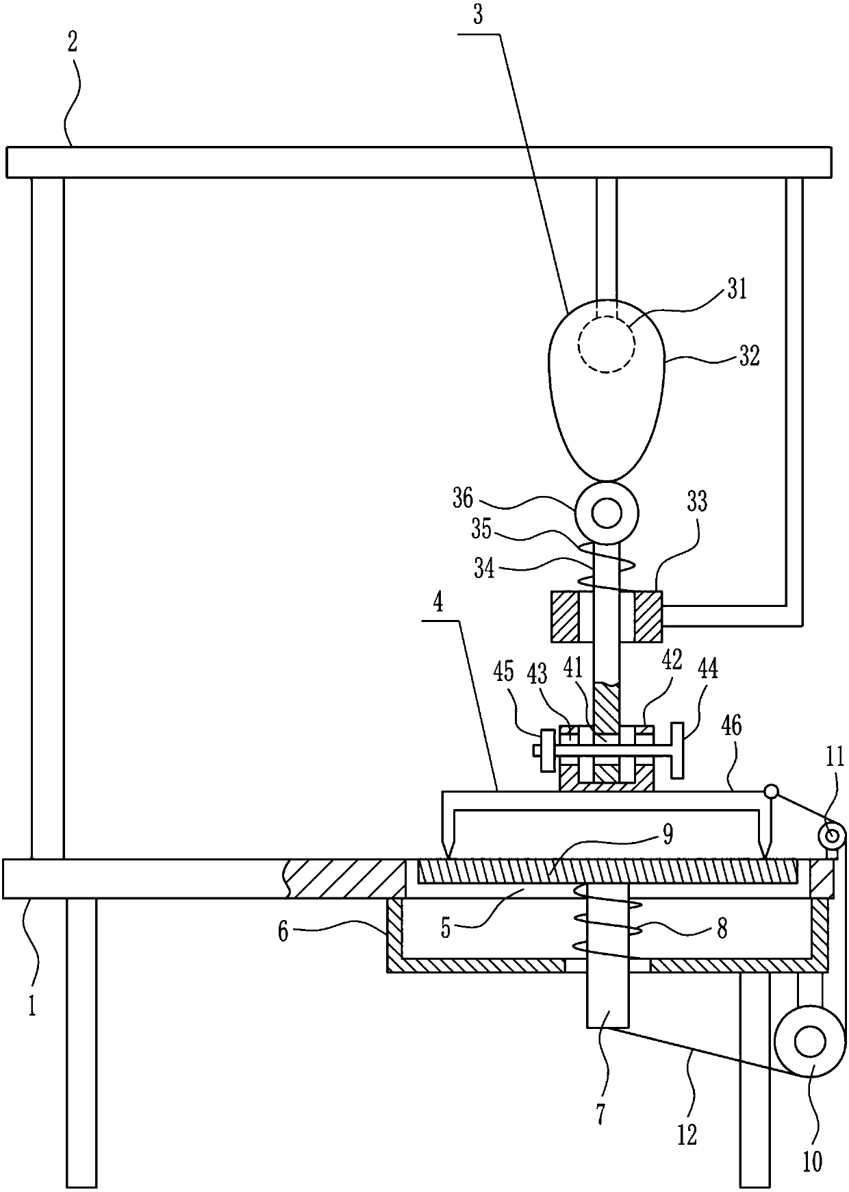 Fast edge cutting device for corrugated paperboards